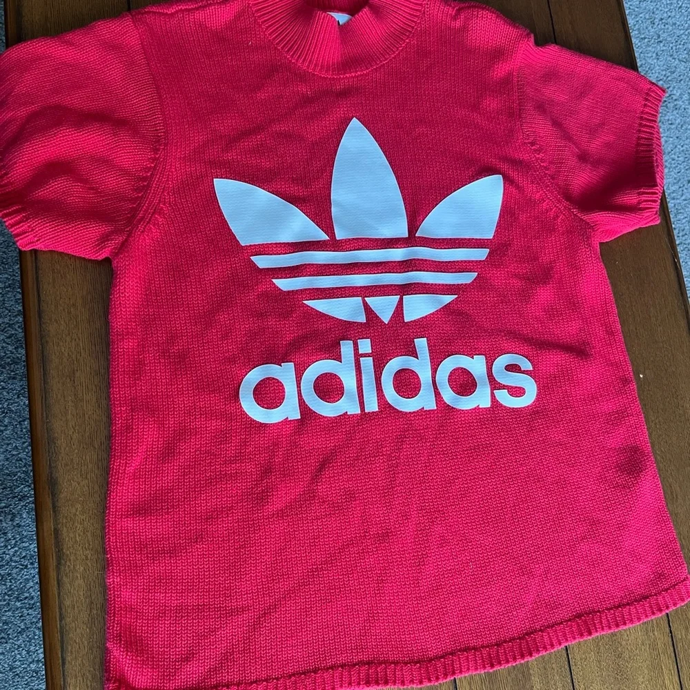 Adidas Women’s Big Trefoil CY5839 Sweater Shirt Sz XS (fits up to Large) - Picture 4 of 10